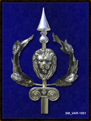 detalle estandarte cofrad&iacute;a Semana Santa modelo 1001