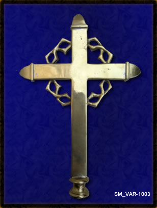 detalle estandarte cofrad&iacute;a Semana Santa modelo 1003